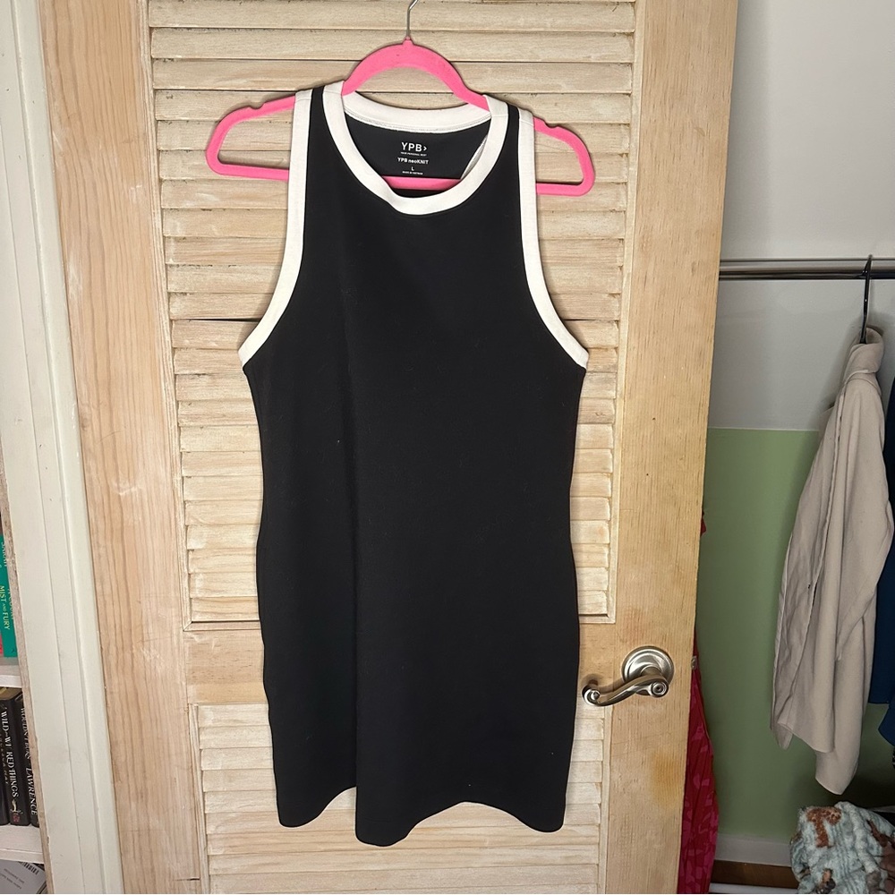 YPB Black and White Mini Dress